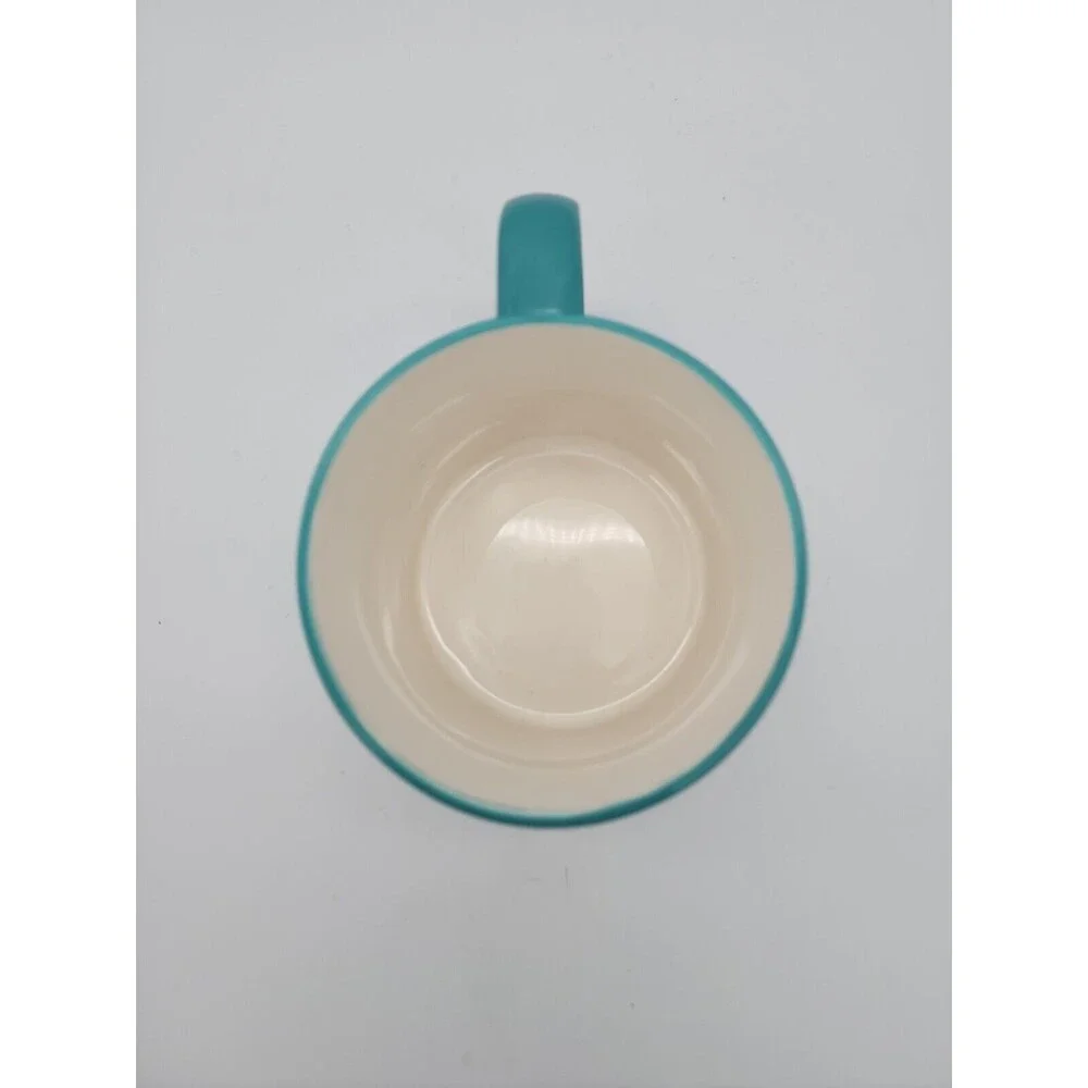 ELUM Home Beagle Dog Blue & White COFFEE MUG Speckled Print Mug